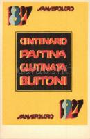 1927-1927 Centenario Pastina Glutinata Buitoni, Sansepolcro / Centenary advertisement of Italian pasta