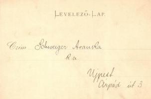 Art Nouveau lady. Stengel & Co. Ser. 10. Künstlerkarte 145. litho s: Richard Lauda (EM)