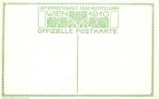 1910 Wien, Erste Internationale Jagdausstellung. Luna Park mit Freudenrad / The First International ...