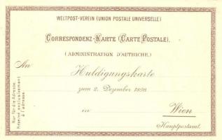 1848-1898 50 jährige Jubelfeier der Thronbesteigung seiner Kaiserl. & Königl. apostol. Majestät ...