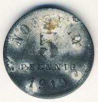 Német Birodalom / Weimari Köztársaság / Kissingen 1919. 5Pf szükségpénz T:3