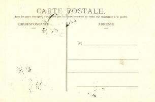 Colonies Francaises - Dahomey. Huile et Amandes de Palme, Coton / Map of Benin with half-naked indig...