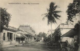 Pondicherry, Puducherry; Rue des Comontis / street
