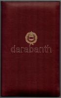 1980. "Kiváló Szolgálatért Érdemrend" kitüntetés adományozói okirata, benne még 5db viselé...