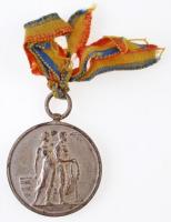 Sződy Szilárd (1878-1939) DN "Budapest Székesfőváros Versenydíja" ezüstözött fém díjérem s...