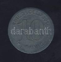 Német Birodalom / Császárság / Elberfeld 1917. 10Pf szükségpénz T:3