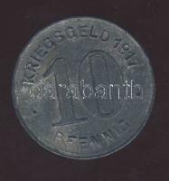 Német Birodalom / Császárság / Elberfeld 1917. 10Pf szükségpénz T:3