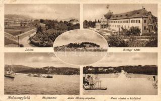 8 db RÉGI és MODERN magyar városképes lap: Balaton / 8 pre-1945 and modern Hungarian town-view postc...