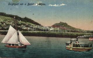 8 db RÉGI és MODERN magyar városképes lap: Balaton / 8 pre-1945 and modern Hungarian town-view postc...