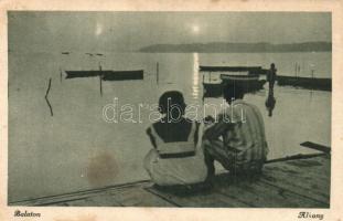 8 db RÉGI és MODERN magyar városképes lap: Balaton / 8 pre-1945 and modern Hungarian town-view postc...