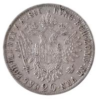 1855E 20kr Ag "Ferenc József" T:1-,2
Hungary 1855E 20 Kreuzer Ag "Franz Joseph"...