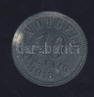 Német Birodalom / Weimari Köztársaság / Bad-Kissingen 1918. 10Pf szükségpénz T:3