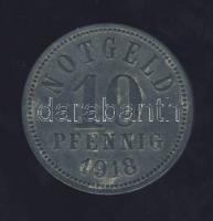 Német Birodalom / Weimari Köztársaság / Bad-Kissingen 1918. 10Pf szükségpénz T:3