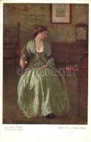 16 db RÉGI művészlap, köztel litho / 16 pre-1945 motive postcards: art postcards, with litho