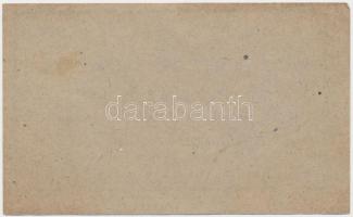 Budapest ~1940. 1/2 liter "Utalvány petróleum vásárlására" T:I-