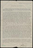 1939-1941 3 db német nyelvű levél Heil Hitler! elköszönéssel