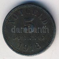 Német Birodalom / Weimari Köztársaság / Bad-Kissingen 1918. 5Pf szükségpénz T:3