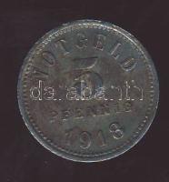 Német Birodalom / Weimari Köztársaság / Bad-Kissingen  1918. 5Pf szükségpénz T:3