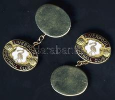 Nagy-Britannia 1970-es évek A "Liverpool F. C." Au (10K) 5,6gr elegáns mandzsettagombja párban