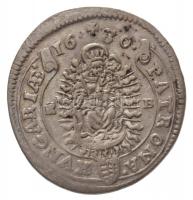 1680K-B 15kr Ag "I. Lipót" (6,14g) T:1-
Hungary 1680K-B 15 Kreuzer Ag "Leopold I&quo...