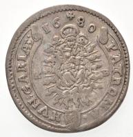 1680K-B 15kr Ag "I. Lipót" (5,72g) T:2,2-
Hungary 1680K-B 15 Kreuzer Ag "Leopold I&q...