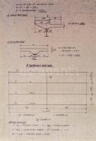 1947 Zsidódi közúti híd számítási, dokumentációs anyaga