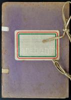 1947 Zsidódi közúti híd számítási, dokumentációs anyaga