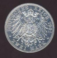 Német Birodalom/Császárság/Poroszország 1901. 2M Ag "Jubileum" T:2