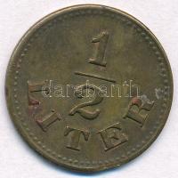 DN "1/2 Liter" sárgaréz bárca T:2 ph