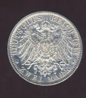 Német Birodalom/Császárság/Poroszország 1913A 2M Ag "25 éves uralkodás.." T:2 ph