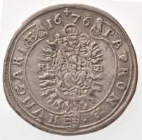 1676K-B 15kr Ag "I. Lipót" (6g) T:2 k.
Hungary 1676K-B 15 Kreuzer Ag "Leopold I"...