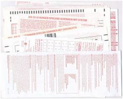 Vegyes: 56db-os lottó, tottó szelvény tétel, kitöltetlenek T:I,I-
Mixed: 56pcs of Lottery and Footb...