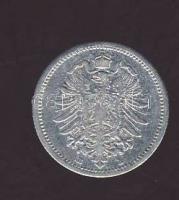 Német Birodalom/Császárság 1874B 20Pf Ag T:2-/3