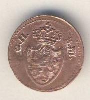 Német Államok/Hessen-Darmstadt 1819. 1Pf T:3-