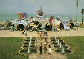 52 db MODERN szovjet városképes lap, köztük sok díjjegyes / 52 modern Soviet town-view postcards