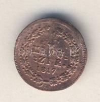 Német Államok/Nassau 1817. 1/4Kr T:3