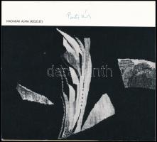 Művészek által dedikált katalógusok (Koleszár György, Erdélyi Lenke, Nándor Mikola, Pintér Éva)