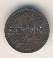 Német Államok/Poroszország 1862A 1Pf T:3