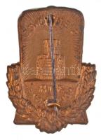 Osztrák-Magyar Monarchia ~1914-1918. "308. Honvéd Gyalogezred - Siemikowce" Br sapkajelvén...