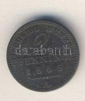 Német Államok/Poroszország 1866A 2Pf T:2/3