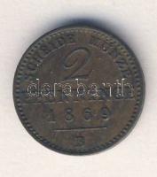 Német Államok/Poroszország 1869B 2Pf T:2/3+