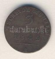 Német Államok/Poroszország 1842A 3Pf T:3