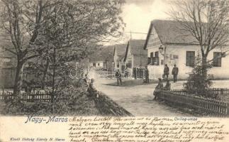 Nagymaros, Csillag utca, Anton L. Vendéglője (Gasthaus) Maros-Visegrád. Holtság Károly kiadása