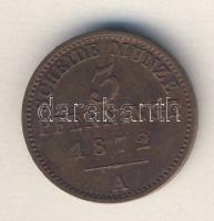 Német Államok/Poroszország 1872A 3Pf T:2/3