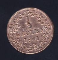 Német Államok/Bréma 1841. 1/2Groten T:2/3 R!