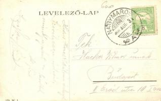 Nagymaros, Fő tér, templom. W.L. 270. (EK)