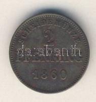 Német Államok/Bajorország 1860. 2Pf T:3