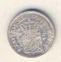 Német Államok/Bajorország 1869. 1Kr Ag T:3