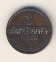 Német Államok/Oldenburg 1858. 3 Schwaren T:2/3