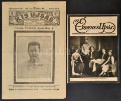 1914 a Kis újság és az Érdekes újság lapszámai Ferenc Ferdinánd meggyilkolásáról